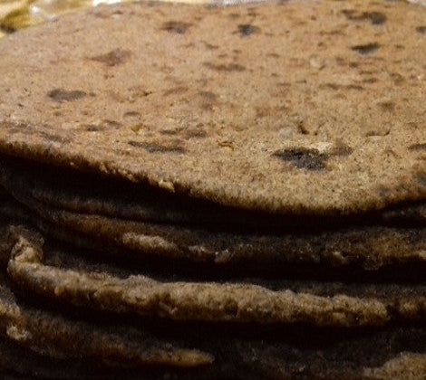 Piadine integrali con farina di canapa