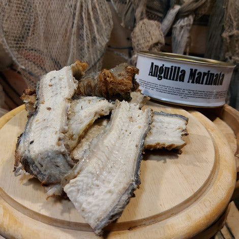 Anguilla marinata in scatola
